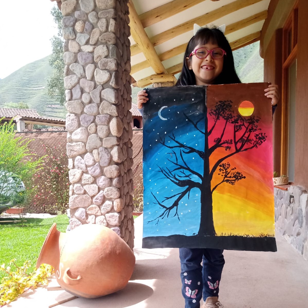 Pintura de cuadros Kallpawasi - Formato cuadrado